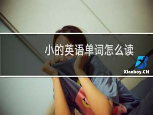 小的英语单词怎么读