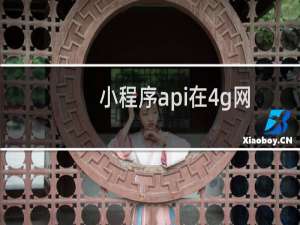 小程序api在4g网络下提示证书错误