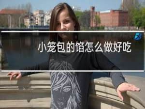 小笼包的馅怎么做好吃