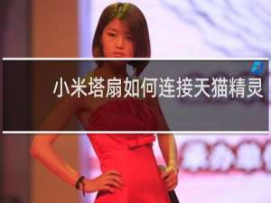 小米塔扇如何连接天猫精灵