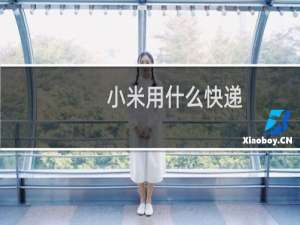 小米用什么快递