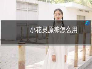 小花灵原神怎么用