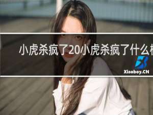 小虎杀疯了 小虎杀疯了什么梗