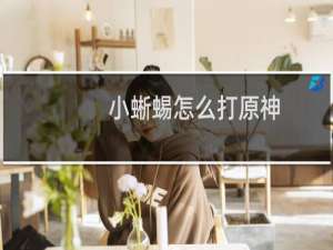 小蜥蜴怎么打原神