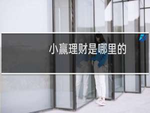 小赢理财是哪里的