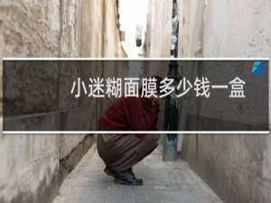 小迷糊面膜多少钱一盒
