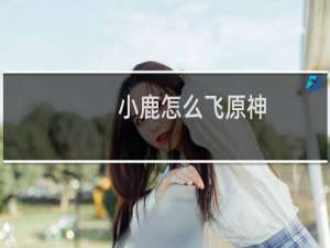 小鹿怎么飞原神