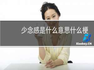 少念感是什么意思什么梗