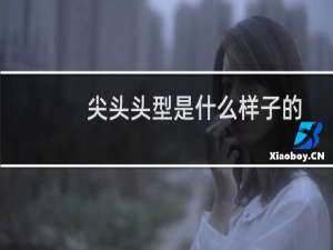 尖头头型是什么样子的