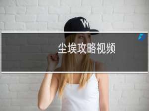 尘埃攻略视频