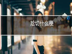 尬切什么梗