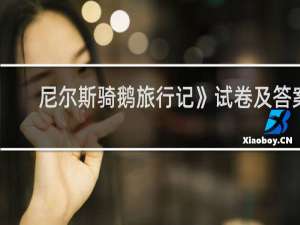 尼尔斯骑鹅旅行记》试卷及答案