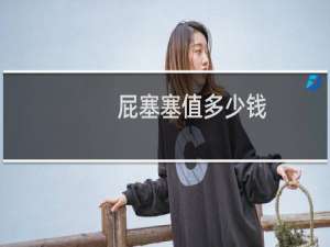 屁塞塞值多少钱