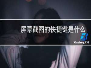 屏幕截图的快捷键是什么