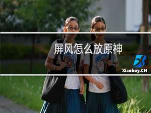 屏风怎么放原神