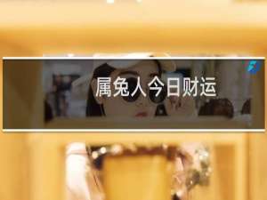 属兔人今日财运