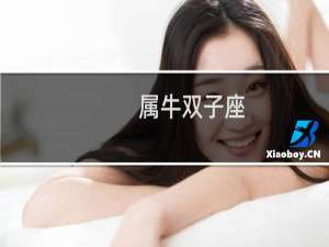 属牛双子座