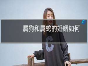 属狗和属蛇的婚姻如何