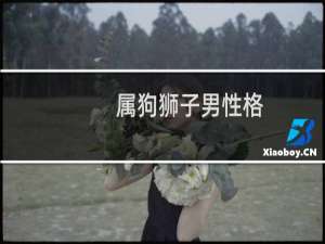 属狗狮子男性格