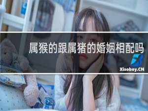 属猴的跟属猪的婚姻相配吗
