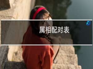 属相配对表