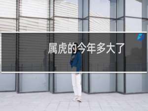 属虎的今年多大了