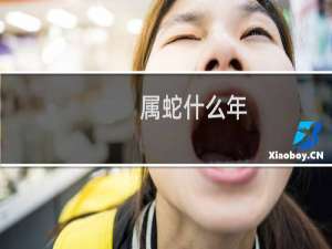 属蛇什么年