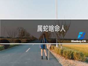 属蛇啥命人