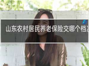 山东农村居民养老保险交哪个档次好