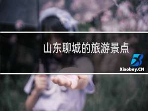 山东聊城的旅游景点