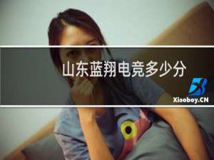 山东蓝翔电竞多少分