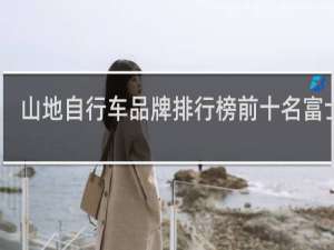 山地自行车品牌排行榜前十名富士达
