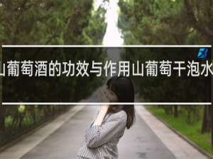山葡萄酒的功效与作用山葡萄干泡水的作用