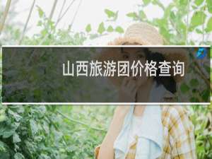 山西旅游团价格查询