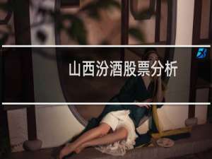 山西汾酒股票分析