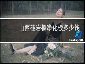 山西硅岩板净化板多少钱