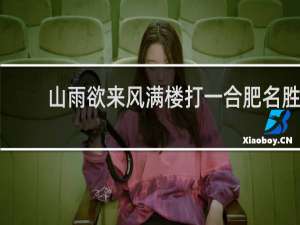 山雨欲来风满楼打一合肥名胜