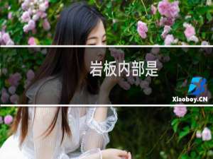 岩板内部是