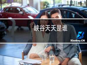 峡谷天天是谁 icon为什么叫峡谷天天什么梗