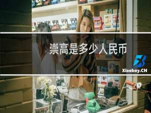 崇高是多少人民币