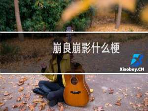 崩良崩影什么梗
