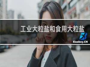 工业大粒盐和食用大粒盐盐怎么区分