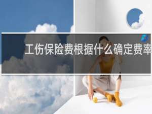 工伤保险费根据什么确定费率