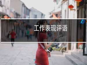 工作表现评语（工作表）