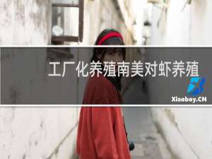 工厂化养殖南美对虾养殖