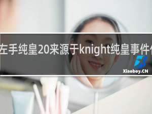 左手纯皇 来源于knight纯皇事件什么梗