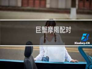 巨蟹摩羯配对