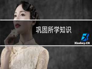 巩固所学知识