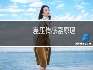 差压传感器原理