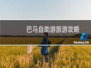巴马自助游旅游攻略
